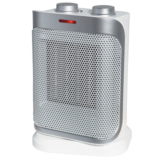 Calefactor FM TC1900, cerámico, 1800W, oscilante